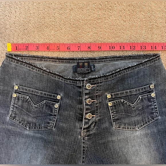 Y2K Garage Low Flared Rise Jeans - Picture 6 of 8